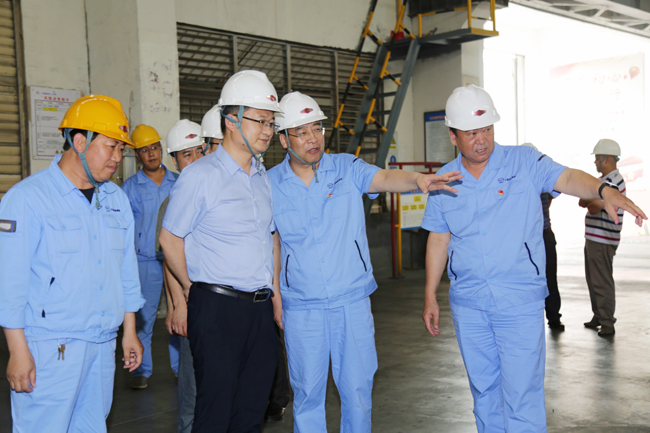 市國資委黨委書記、主任常涌濤到萬基控股集團調(diào)研指導工作